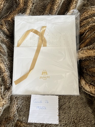 Jellycat luxury white and - luxury,
