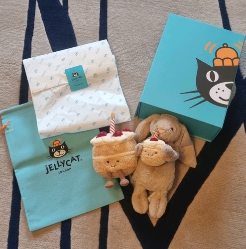 Jellycat birthday cake - jellycat, &