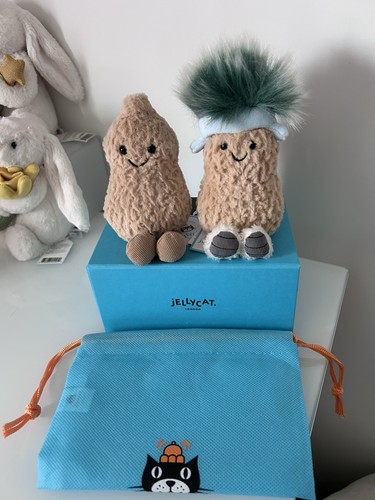 Bnwt jellycat peanuts - jellycat, x2