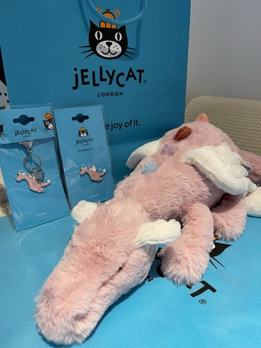 Jellycat duskrise dragon ruby - jellycat,