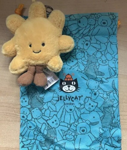 Jellycat amuseable sun keyring - jellycat,