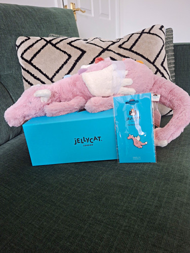 Jellycat dunkrise dragon with - dragon,